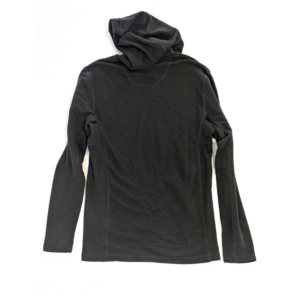 The North Face Mens Black Fleece Pullover Hoodie Sweatshirt Size Small NF0A358L